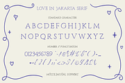 Love in Jakarta - Whimsical Font Duo, a Handwritten Font by Pixesia Studio (Thumbnail 10 of 10)