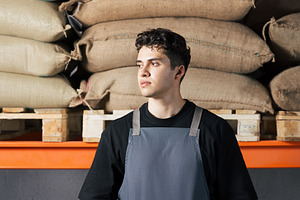 Portrait of a young male, a Person Photo by Artem Varnitsin