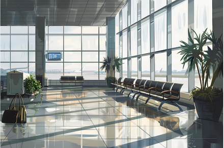 Airport terminal stock photo containing airport and travel preview 5