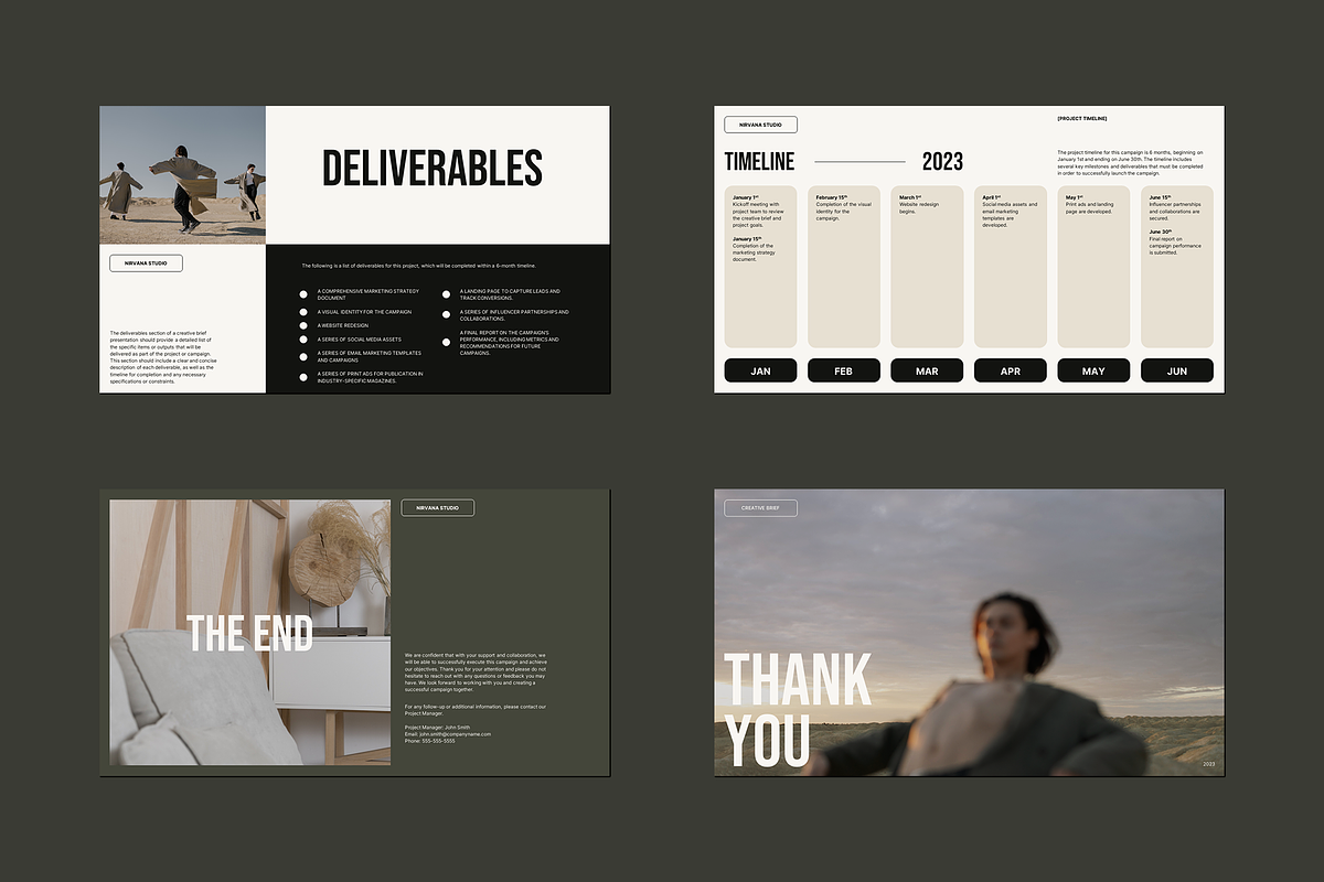 Nirvana Creative Brief - Power Point, a Presentation Template by Sixtemp (Photo 7 of 7)