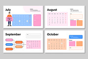 Calendar Infographic, a Presentation Template by Mighty-Slide (Thumbnail 4 of 7)