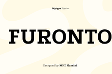 Furonto - Slab Serif Typeface