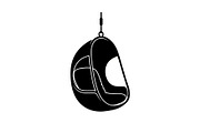 Hanging Egg Chair Silhouette Bundle, an Illustration by Designer_Momina (Thumbnail 48 of 51)