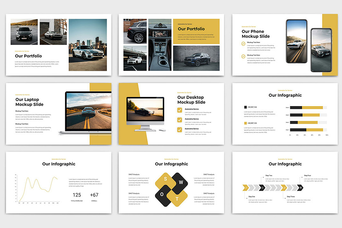 Autocar Presentations Template, a Presentation Template by TypeMakers (Photo 3 of 5)