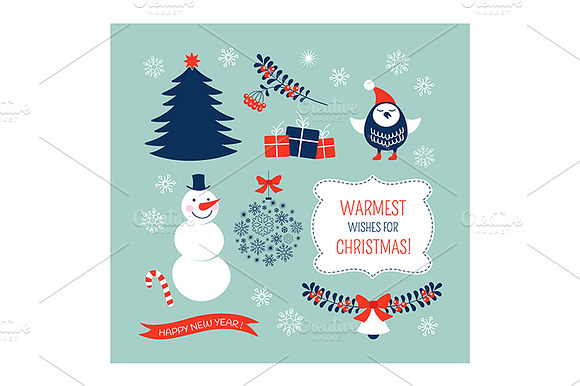 Christmas Graphic Elements Set