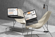 10 PSD Futuristic MacBook Mockup, a Mac Mockup by East Gallery (Thumbnail 7 of 10)