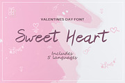 25 Valentine's Day Fonts, a Font by Eldamar Studio (Thumbnail 10 of 51)