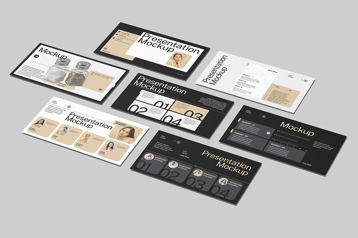Slides Presentation Mockup, a Wearable Device Mockup by Graphiculon (Photo 10 of 11)
