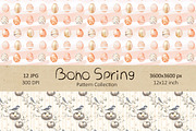 Boho Easter Spring Patterns Set, a Pattern Graphic by IrenKlm (Thumbnail 5 of 9)