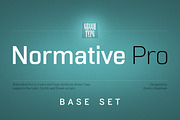 Normative Pro – 4 fonts, a Sans Serif Font by Green Type (Thumbnail 1 of 11)