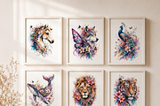 Floral animal clipart, an Object Illustration by HeavensStar (Thumbnail 2 of 7)
