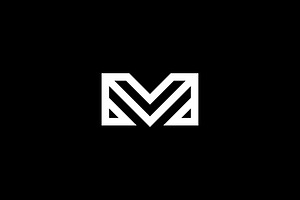 Letter M Monogram Line Logo, a Branding & Logo Template by kurostd