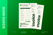 Simple Billing Invoice, a Stationery Template by MMPixelCraft (Thumbnail 1 of 6)