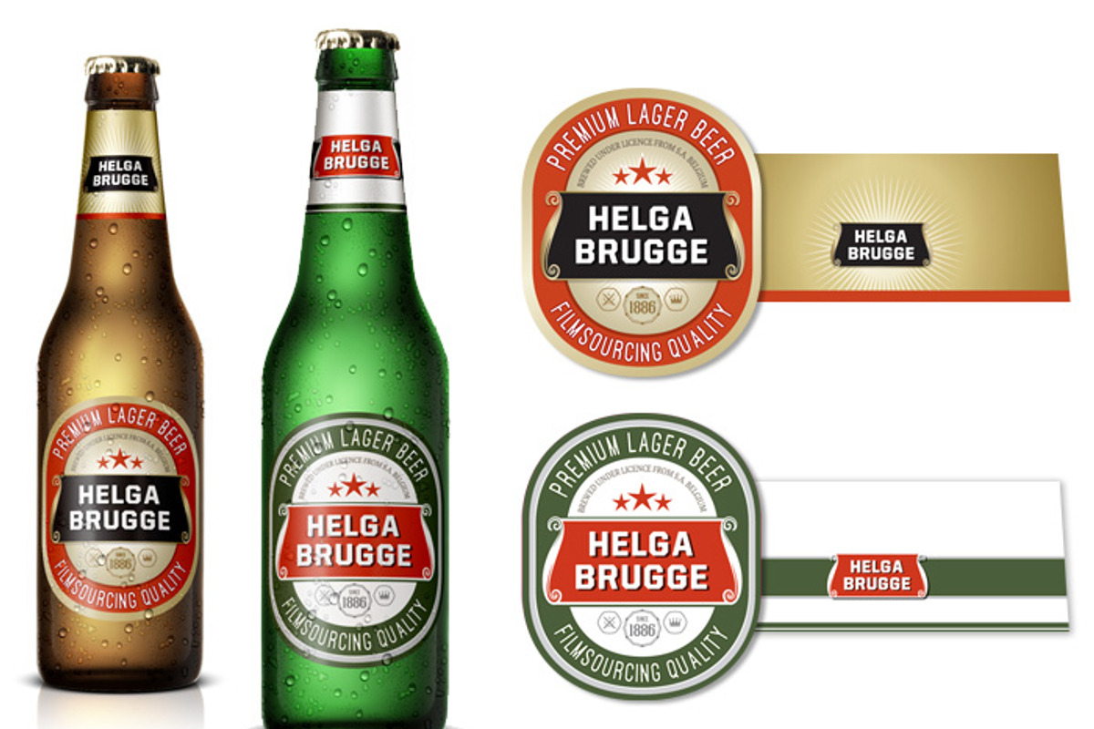 Fake Beer Label, a Branding & Logo Template by Filmsourcing (Photo 1 of 2)