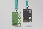 ID Card Mockups, an Advertising Mockup by graphiccrew (Thumbnail 7 of 10)