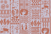 Cave Art Patterns, a Pattern Graphic by ThaiByGaew (Thumbnail 7 of 12)