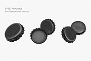 Beer Cap Mockup Set, a Product Mockup by Graphic Bird (Thumbnail 3 of 6)
