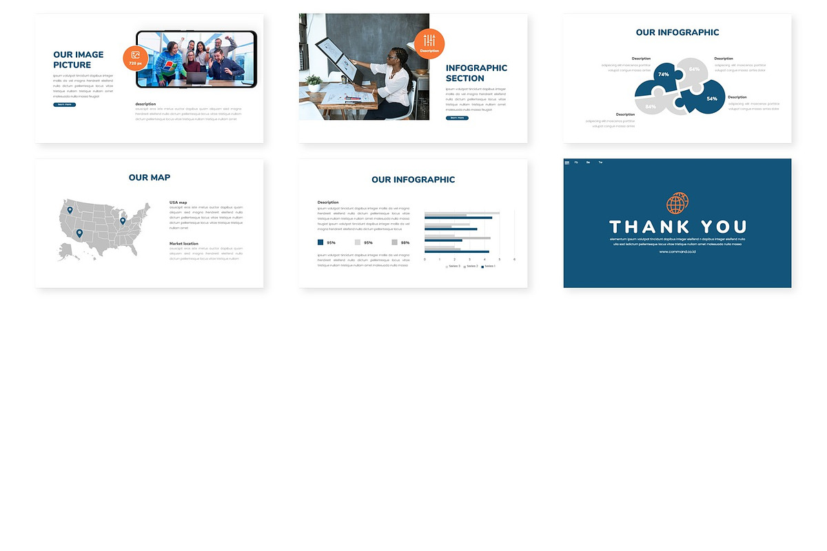 Command - Powerpoint Template, a Presentation Template by inspirasign