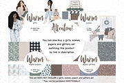Warm Clipart, an Illustration by GlamArtZhanna (Thumbnail 3 of 3)