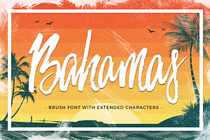 Bahamas Brush Font