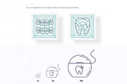 Dentist | 32 Icons Set Hand Drawn, an Outline Icon by Marina Silence (Thumbnail 9 of 17)