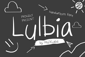 Lulbia Handwritten Quirky Font