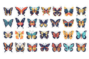 Cartoon Different Tropical, an Illustration by LadadikArt