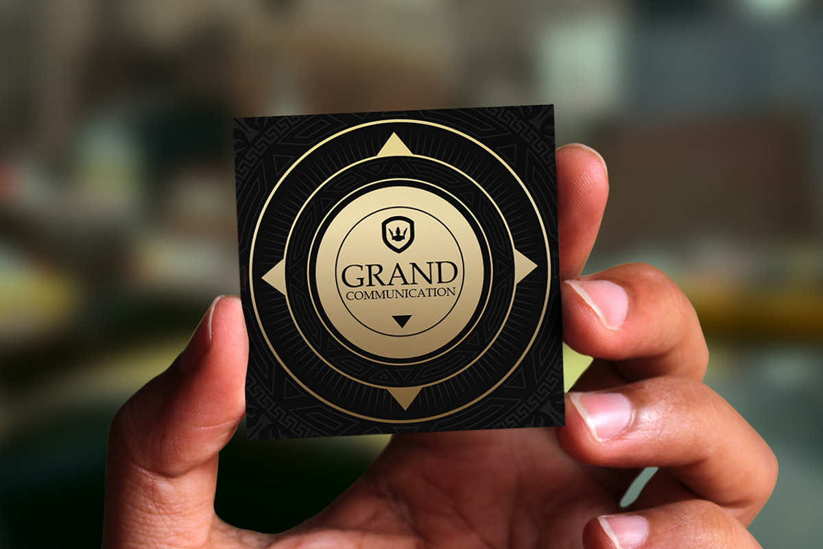 Iconic Gold And Black Business Card, a Business Card Template by Marvel (Photo 5 of 6)