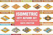 Isometric set of blocks module of, an Object Illustration by AlexZeL (Thumbnail 1 of 5)