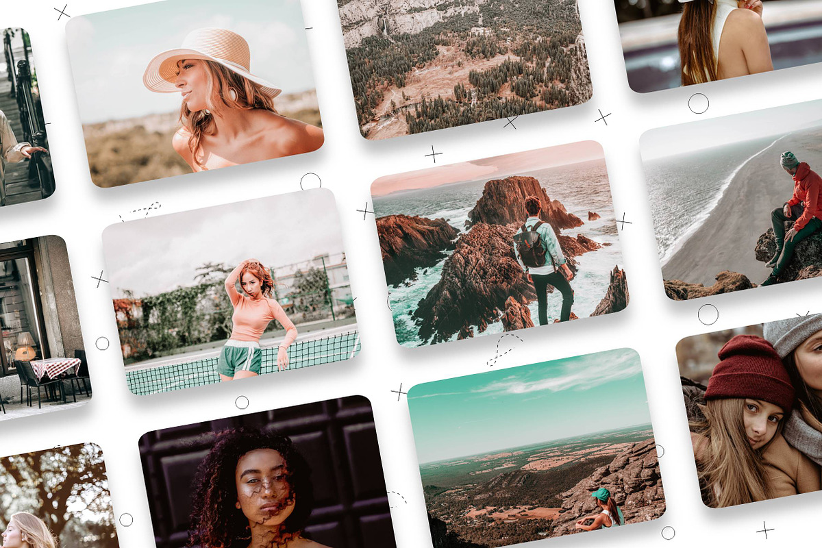 100 + Lightroom Mobile Preset DNG, a Preset Add-On by Uno Creative Studio (Photo 2 of 11)