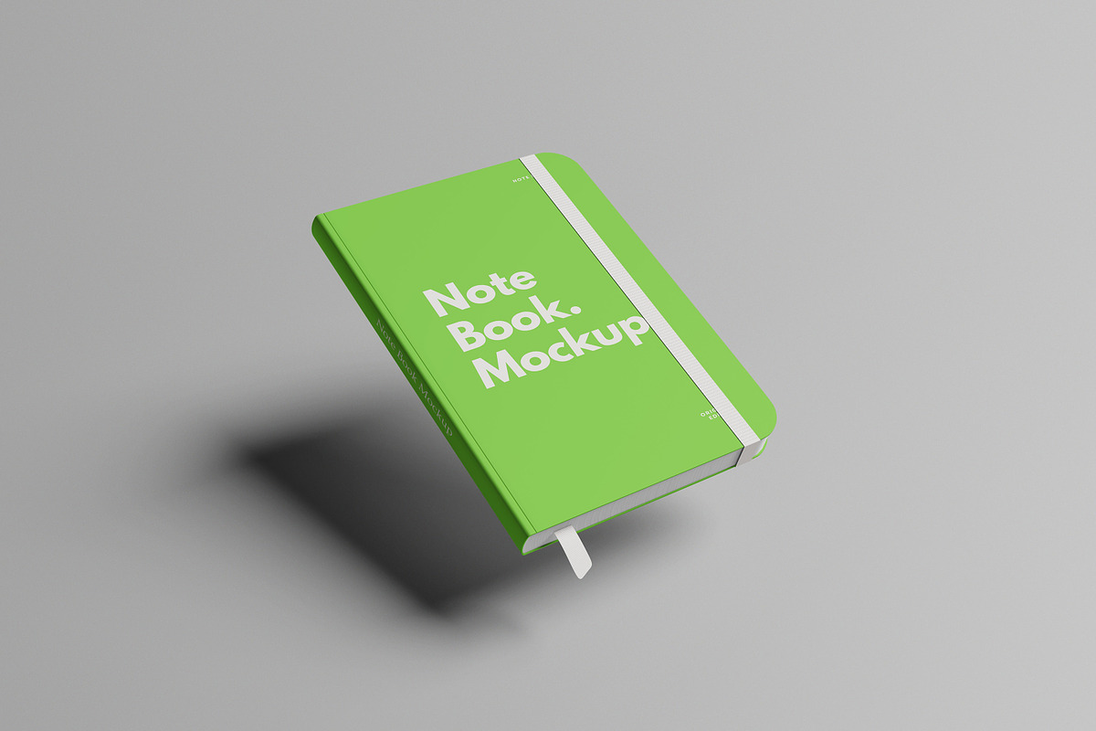 High Quality Notebook Mockup, a Books & Magazine Mockup by AKMAL STUDIO (Photo 3 of 5)