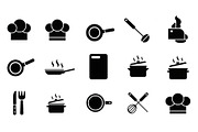 Kitchen Cooking Icon Vector Bundle, an Illustration by jahid234 (Thumbnail 12 of 51)