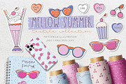 Mellow Summer Collection, an Object Graphic by Miss Poopy Studio (Thumbnail 1 of 9)