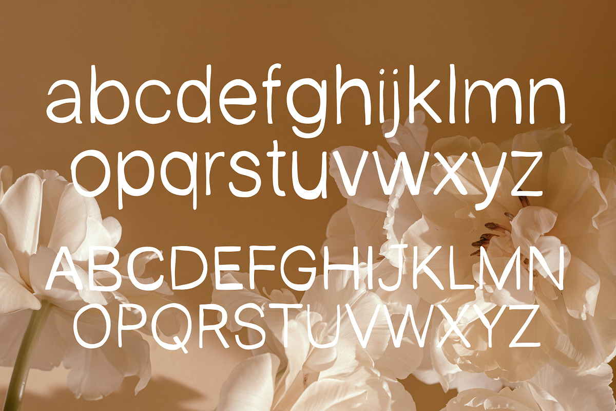 Honey Sans Hand-drawn Thin Font, a Font by Honey Island Studio (Photo 6 of 11)
