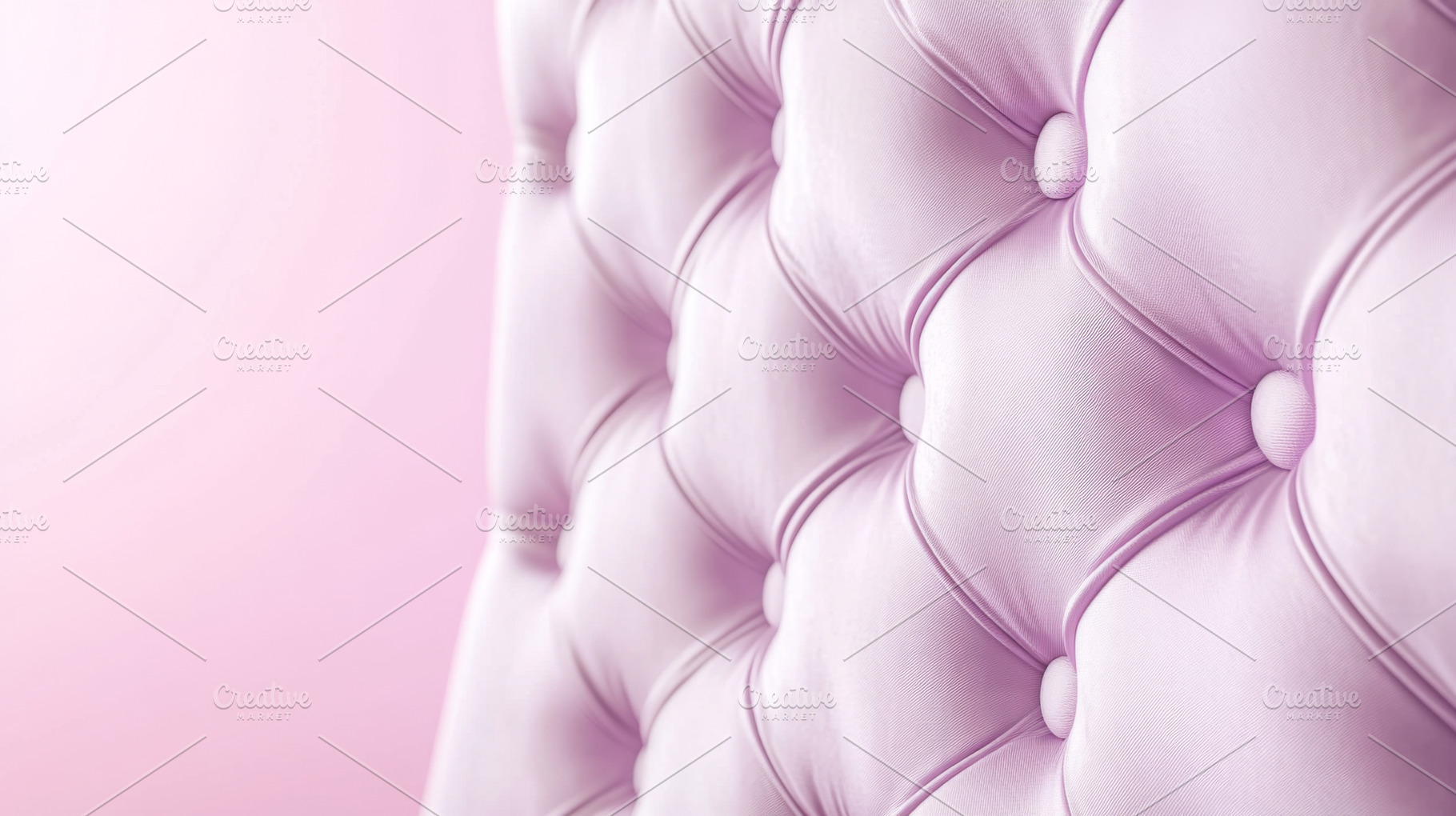 Pink tufted velvet upholstery textur, a Photo by Dvoevnore photos