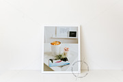 Simple White Frame Mockup 8x10, a Print Template by Pretty Techie (Thumbnail 2 of 3)