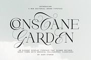 Constane Garden, a Serif Font by Suza Studio (Thumbnail 1 of 10)