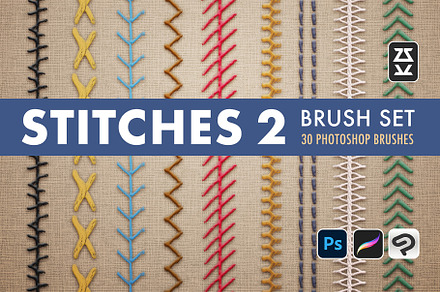 Stitches 2 Brush Set