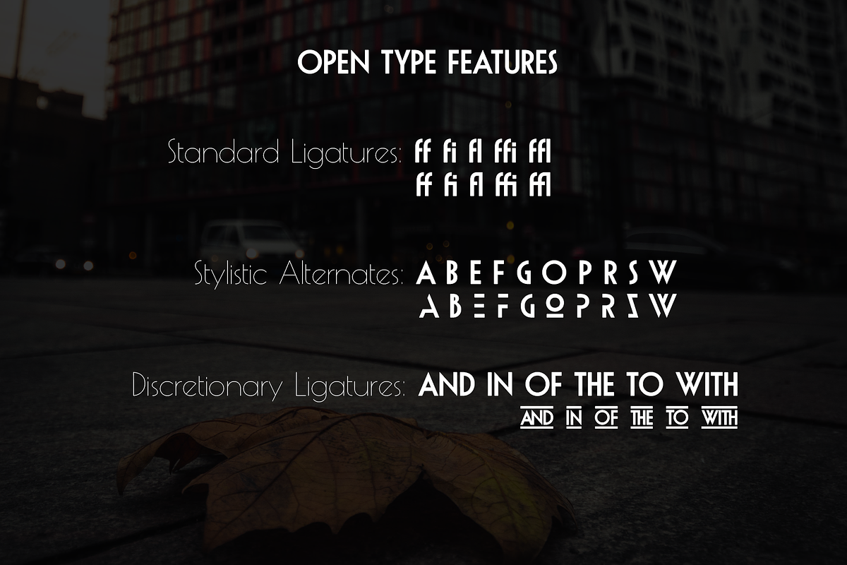 Urban Tour Variable Sans Deco preview 4