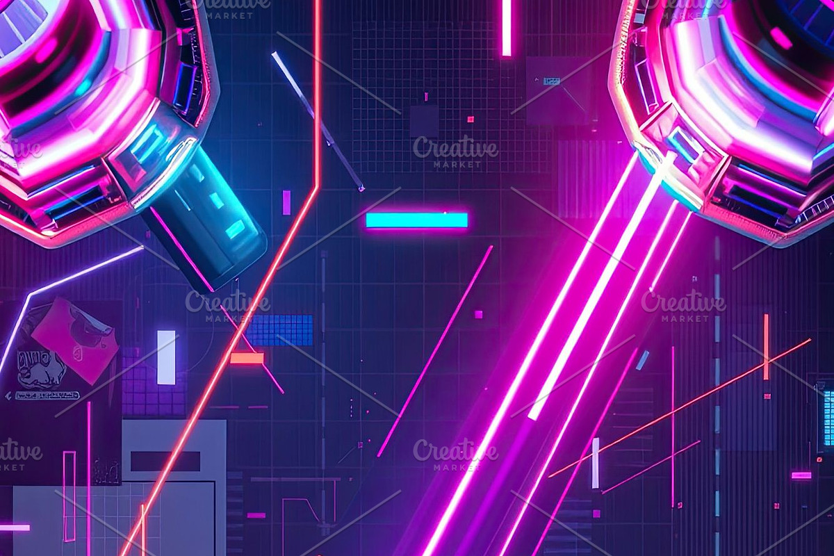 Futuristic Techno Backgrounds Pack, a Background Graphic by pictures for you (Photo 9 of 12)