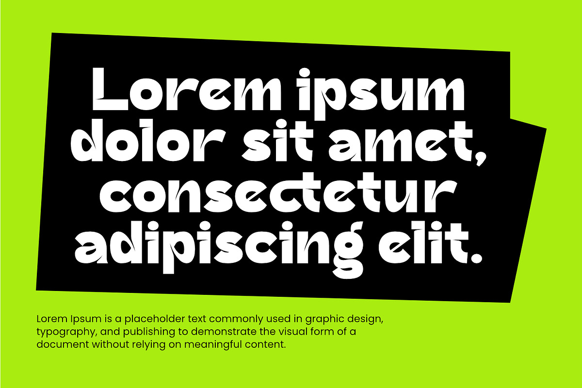 Haberga - Sans Serif Display Font, a Sans Serif Font by Rishsketch (Photo 6 of 13)