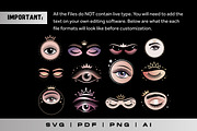 12 Feminine Eye Lash Logo Bundle, a Branding & Logo Template by Guavanaboy (Thumbnail 2 of 4)
