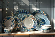 Chinoiserie Print Seamless Patterns, a Pattern Graphic by Olya Creative (Thumbnail 8 of 20)