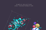 3D Suprematism, a Decorative Illustration by HelenStock (Thumbnail 5 of 12)