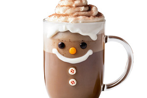 christmas mug, hot chocolate, a Food & Drink Photo by itakdalee