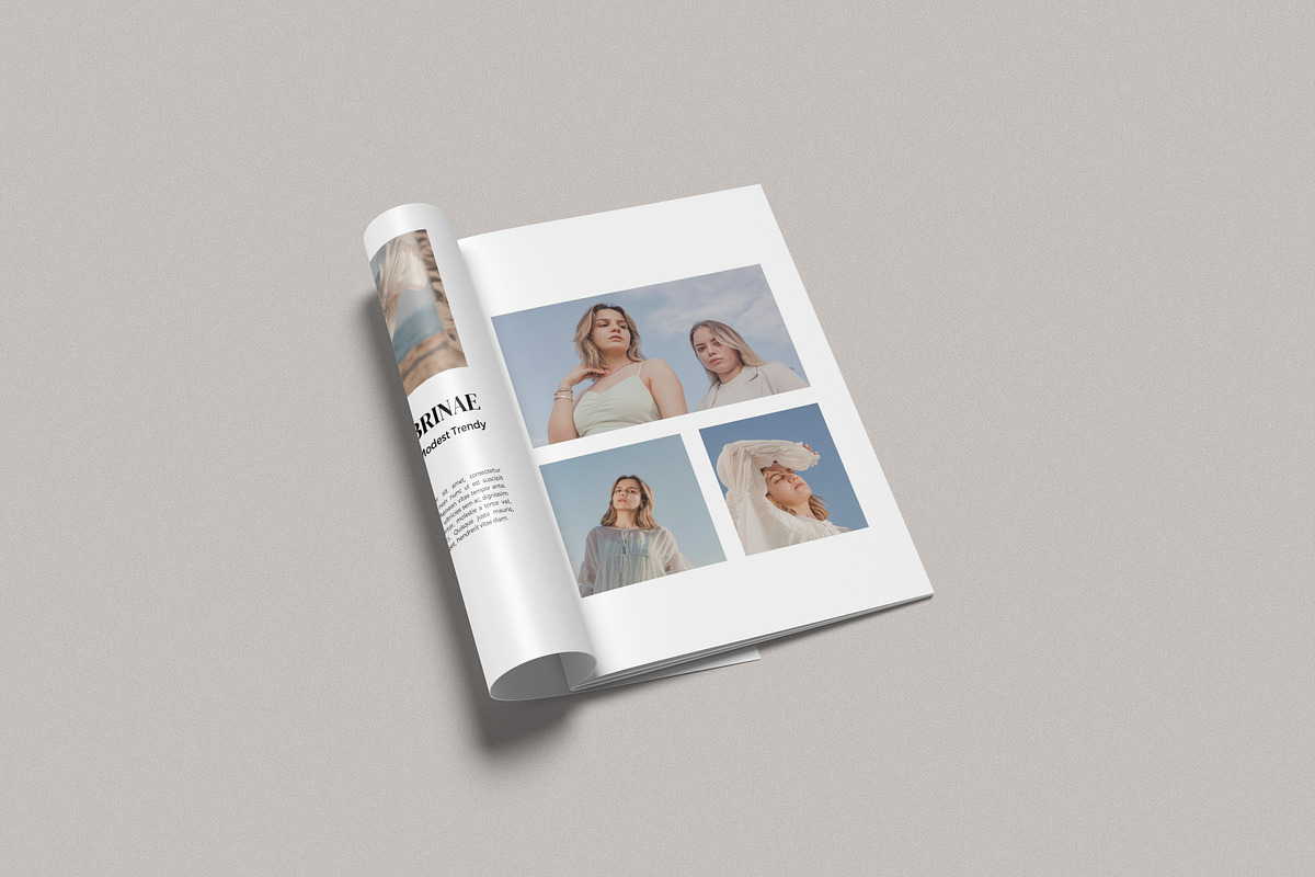 A4 Brochure Catalog Mockup, a Books & Magazine Mockup by mahremdesign (Photo 4 of 9)