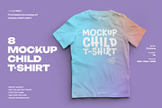 8 Mockups of a Children's T-shirt, a Shirt Mockup by Grow Design Craft Studio (Thumbnail 1 of 8)