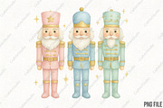 Glitter Nutcracker Friends PNG, an Illustration by CraftArtStudio (Thumbnail 1 of 4)