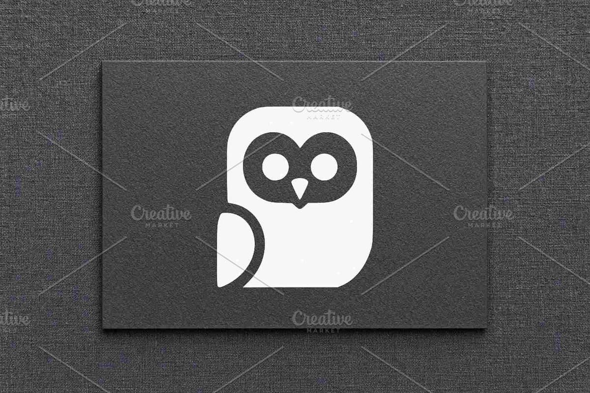 Cute Owl Silhouette Vector, an Animal Illustration by Vectorium Studio (Photo 4 of 4)