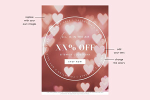 Valentine's Day Sale Email Template